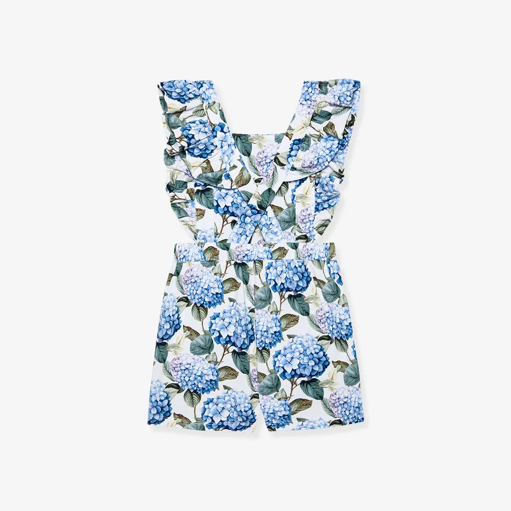 Abigail French Terry Short Overalls