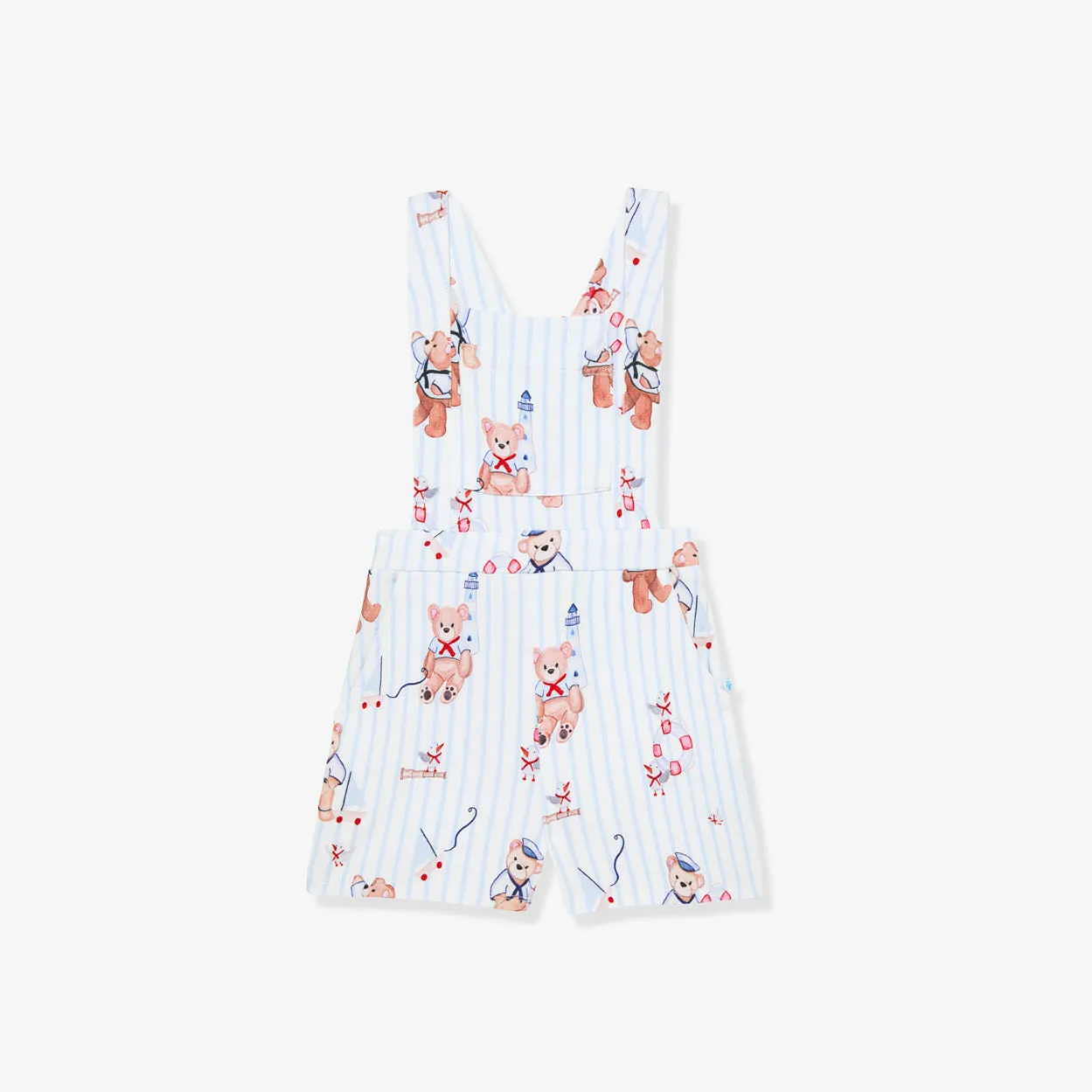 Captain Theo French Terry Short Overalls