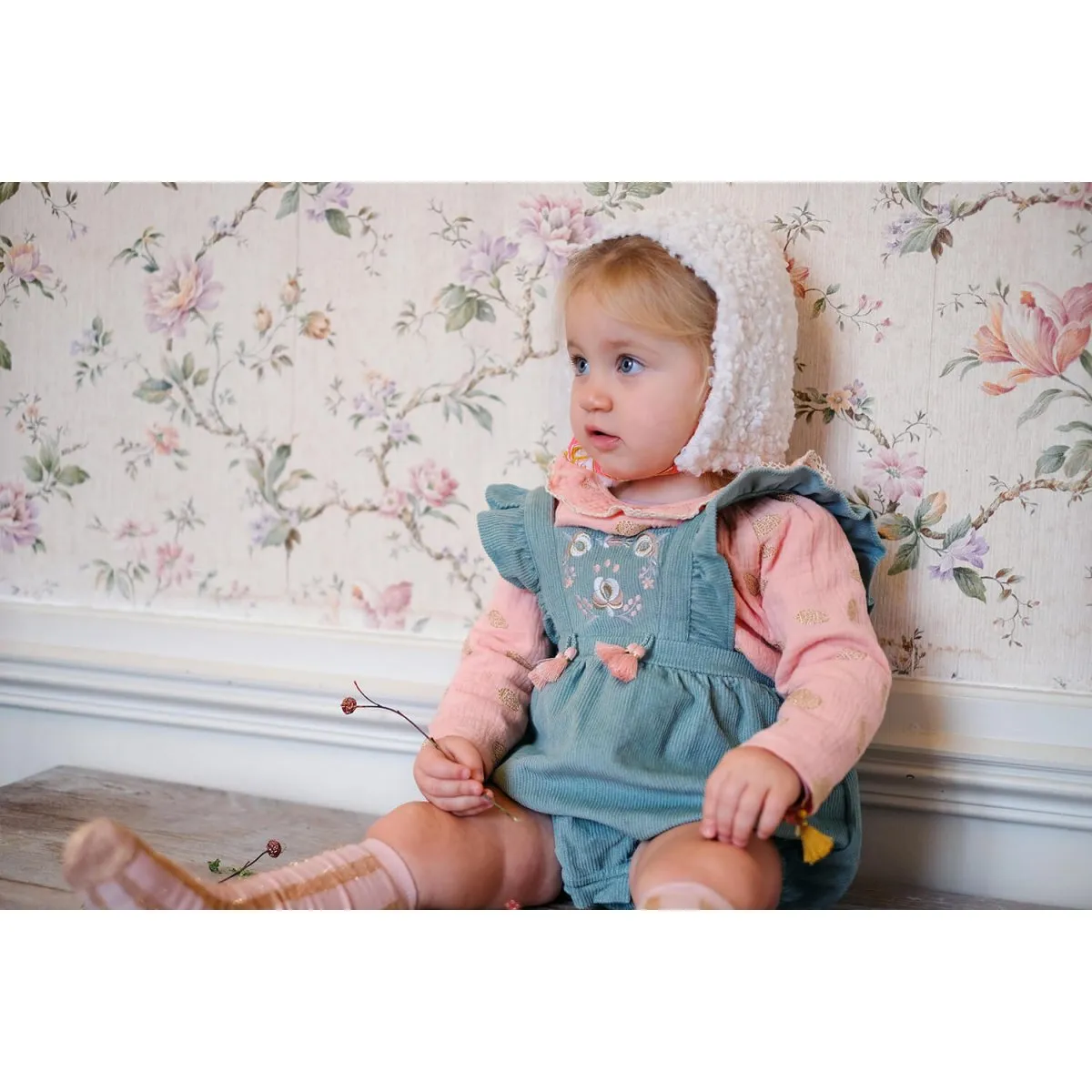 Louise Misha Baby Rompers Ritaka Almond * FINAL SALE