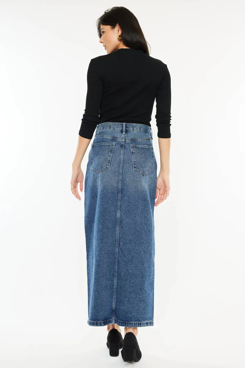 Maxi Denim Skirt