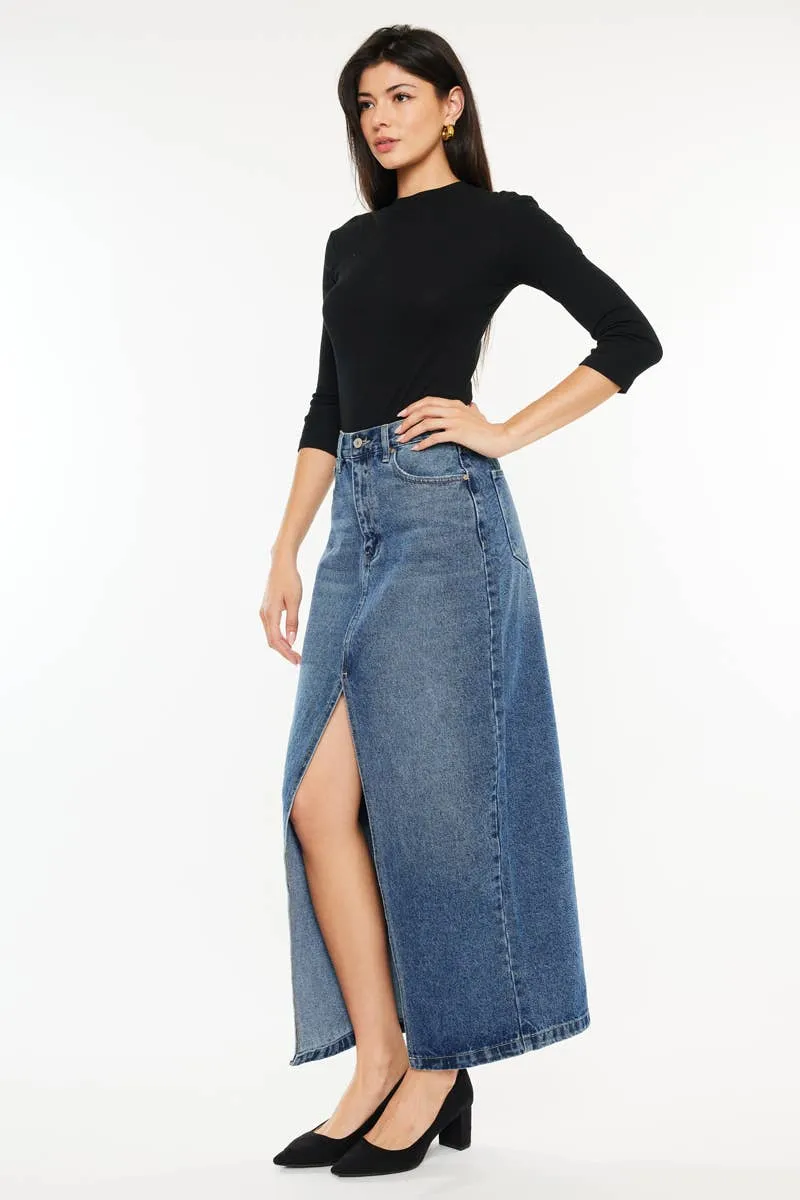 Maxi Denim Skirt