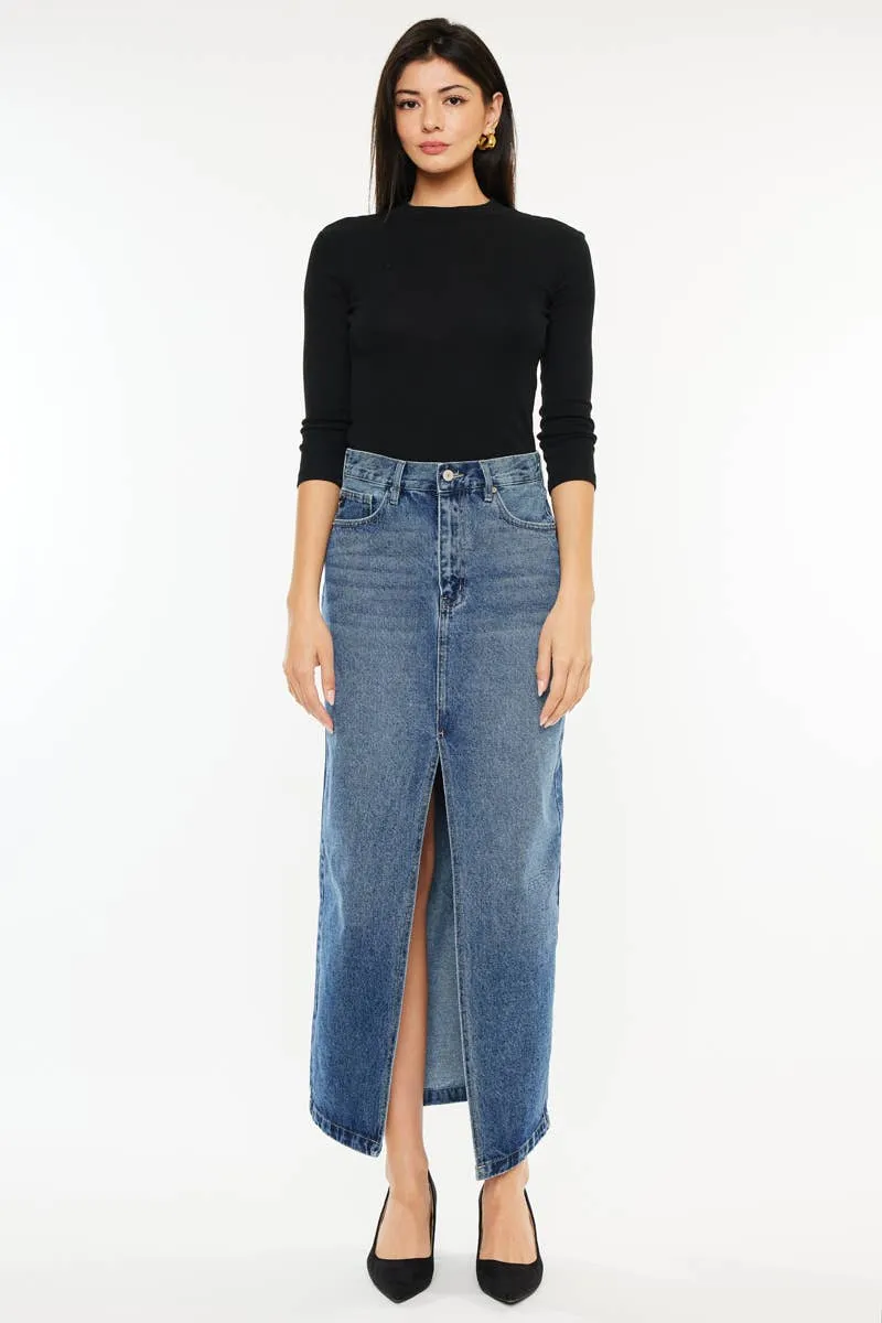 Maxi Denim Skirt