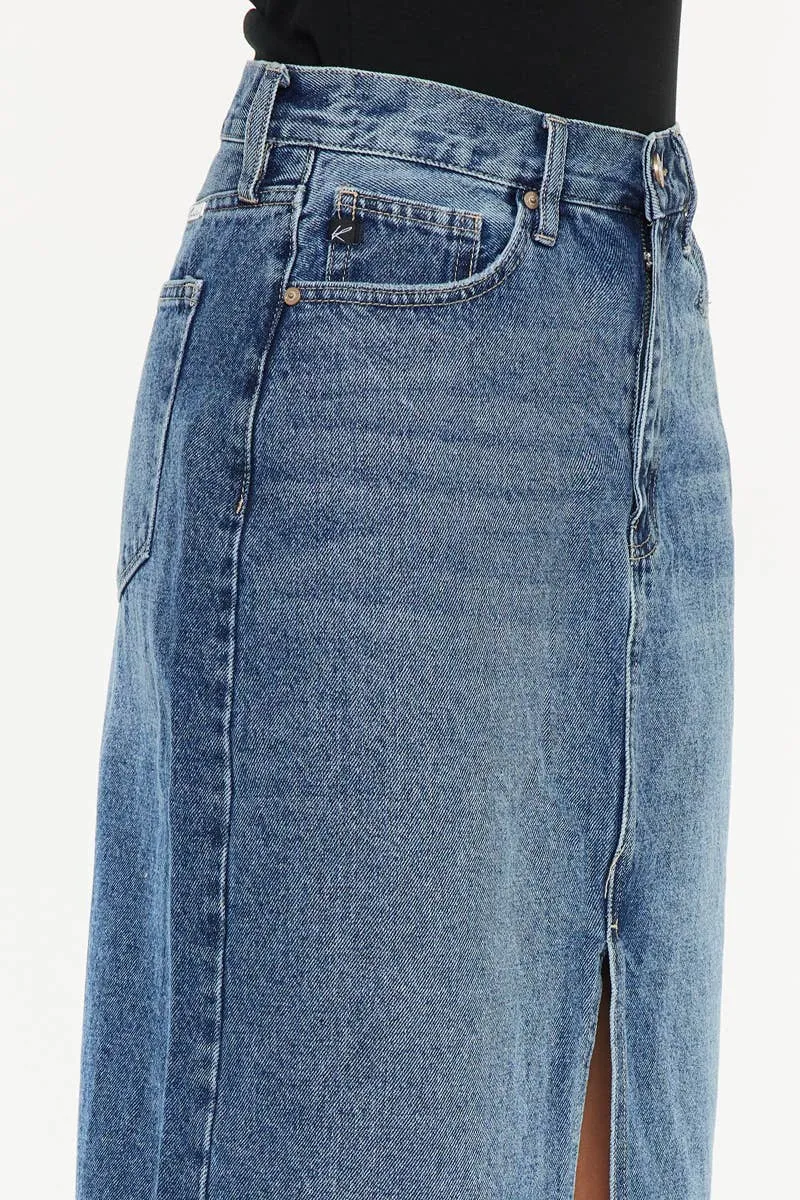 Maxi Denim Skirt