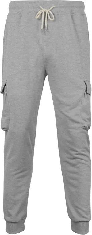 Men's Cargo Pants Workout Joggers Stretch Sweatpants Drawstring Tactical Pants with Multi Pockets Hiking