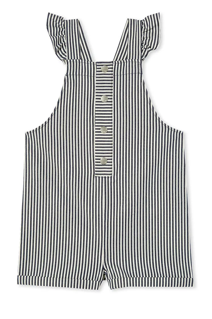 Milky Baby Girl Stripe Overall