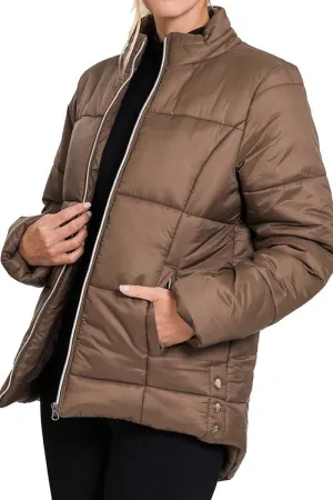 Puffer Jacker With Pockets by Vanilla