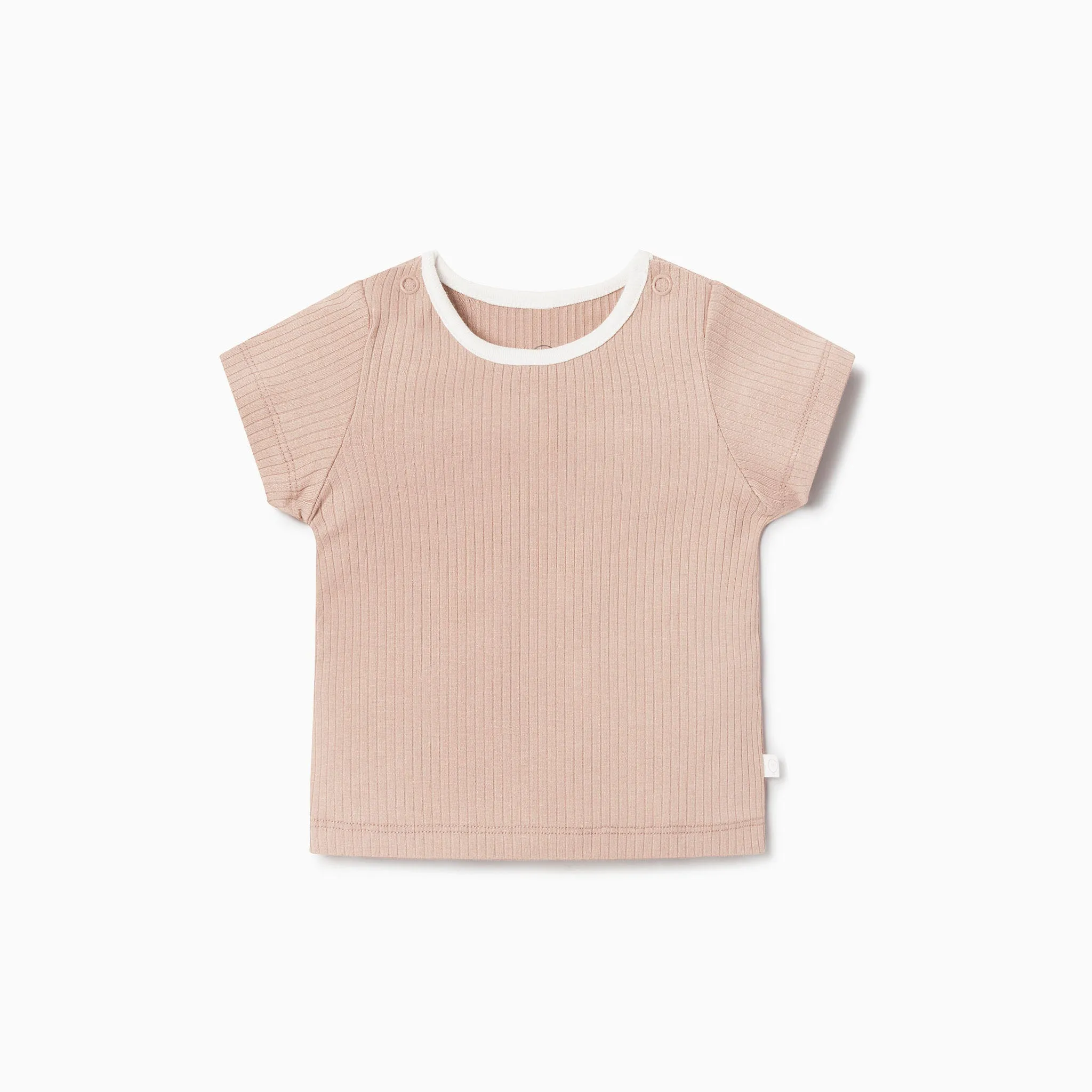 Ribbed Short Sleeve Tee