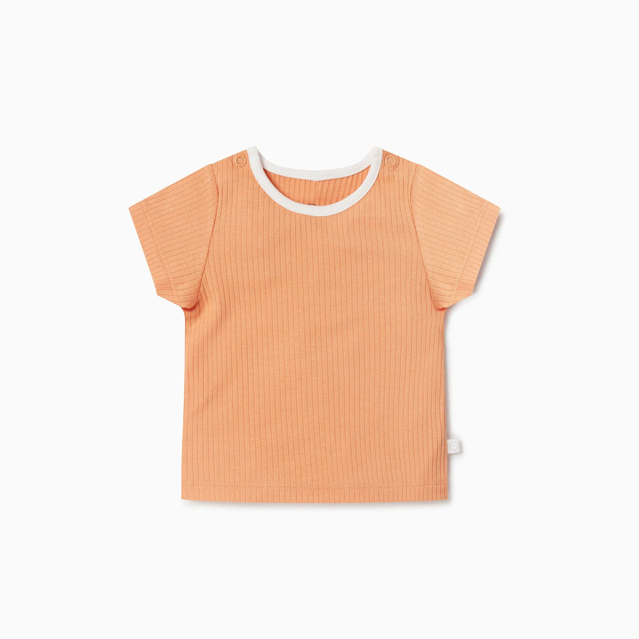 Ribbed Short Sleeve Tee