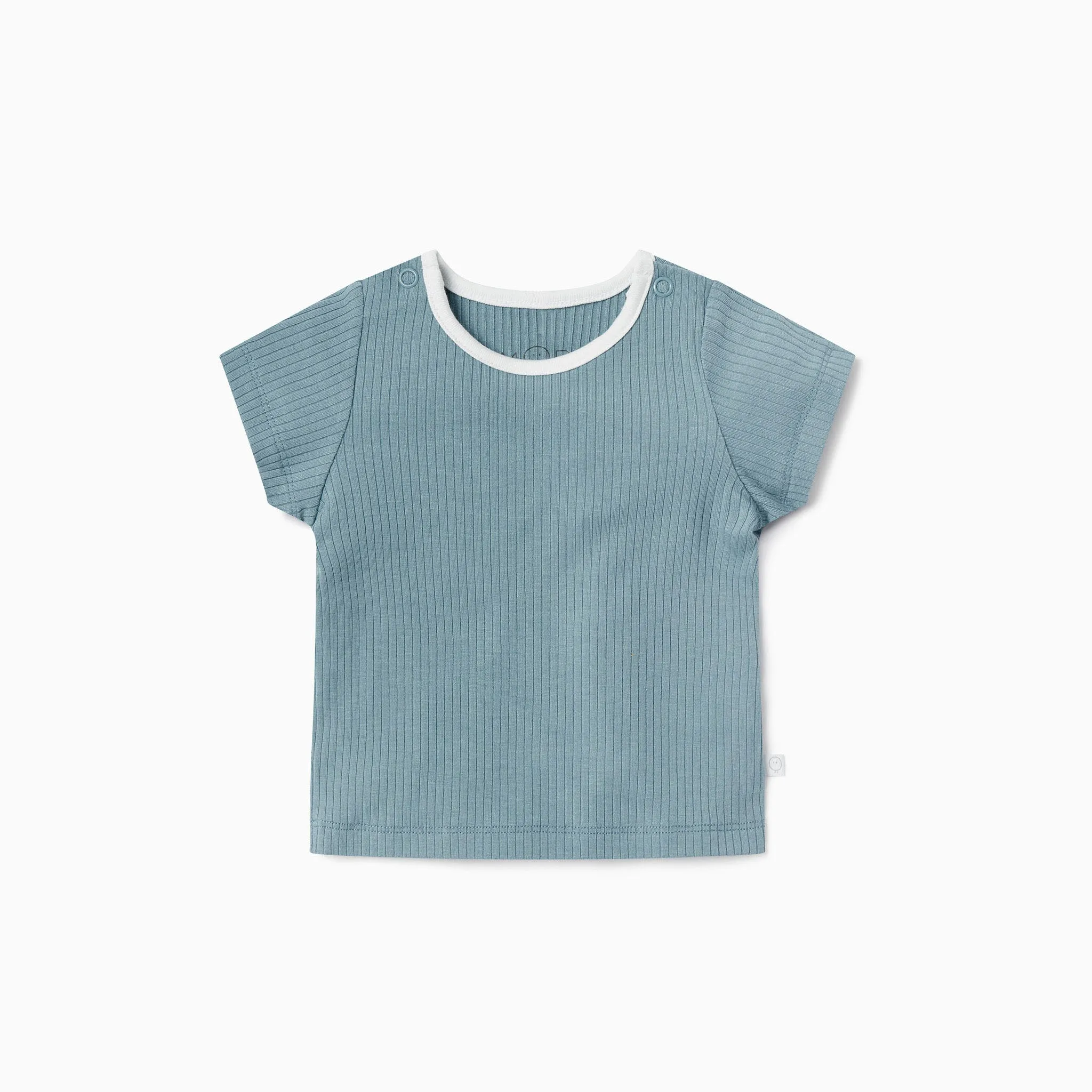 Ribbed Short Sleeve Tee