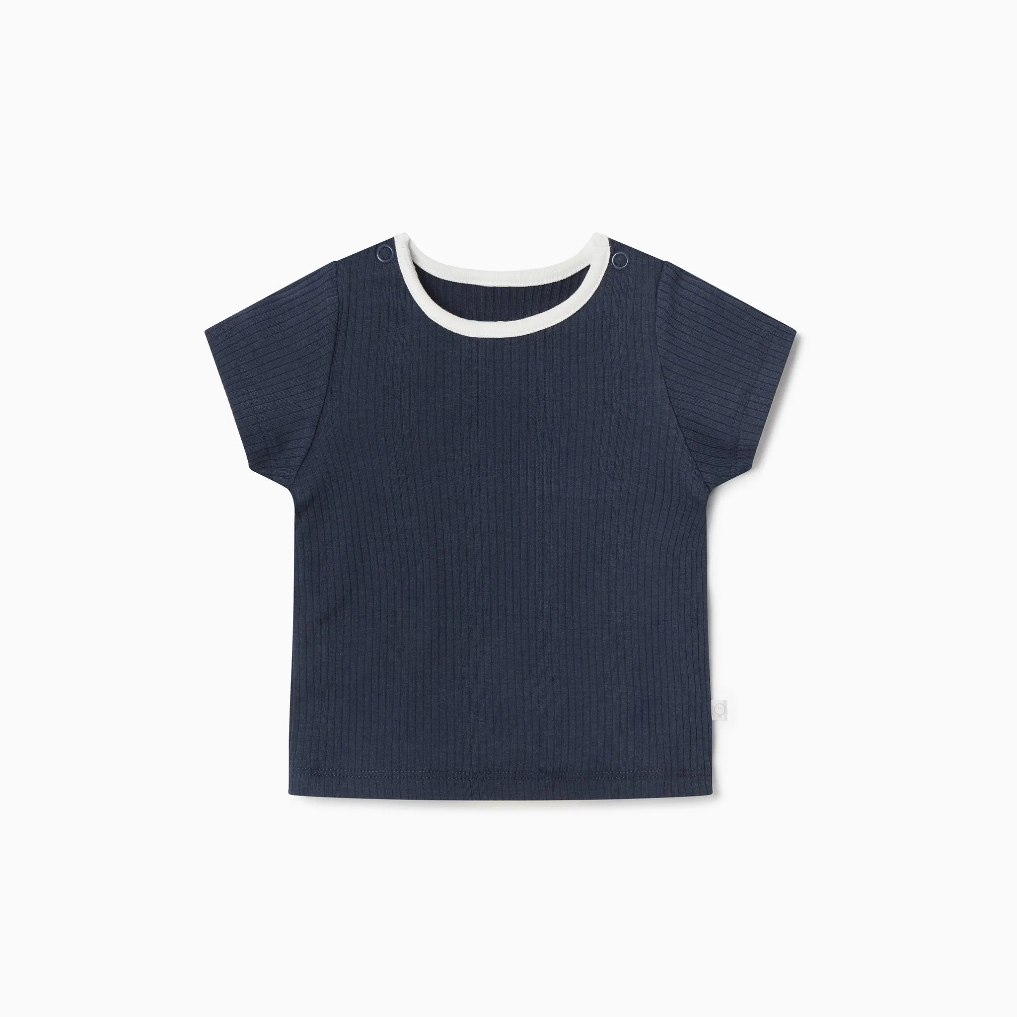 Ribbed Short Sleeve Tee