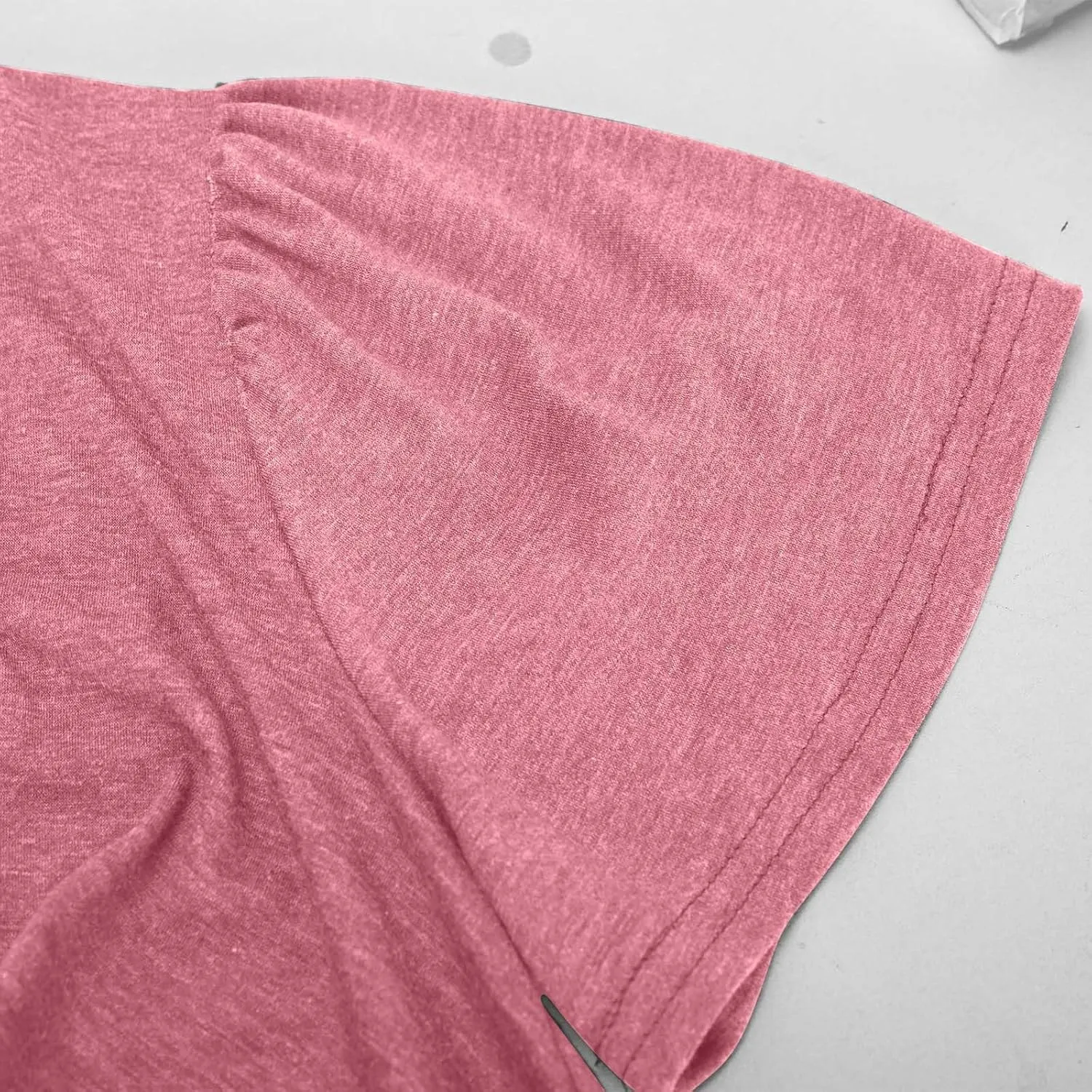 Summer Dresses for Women Short Sleeve Casual Sundress Solid Color Loose Fit V-Neck Pleated Vacation Beach Dress