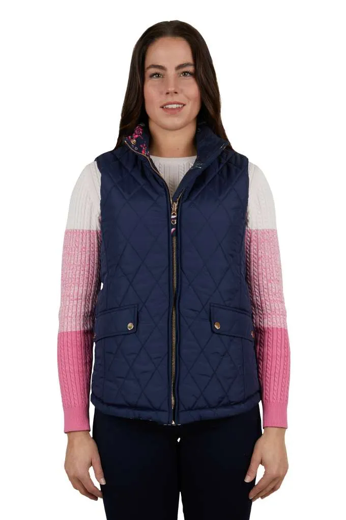 Thomas Cook Ladies Floral Reversible Vest